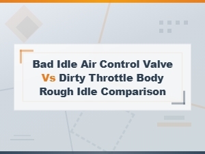 Bad Idle Air Control Valve vs Dirty Throttle Body Rough Idle Comparison.